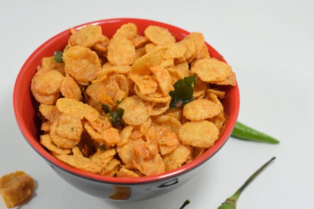 Golden Salted Egg Yolk Cornflakes Bake With Yen